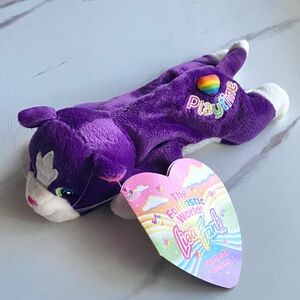 VTG Lisa Frank Playtime Kitten beanie plush - SWT, TAG IS MISLABELED!